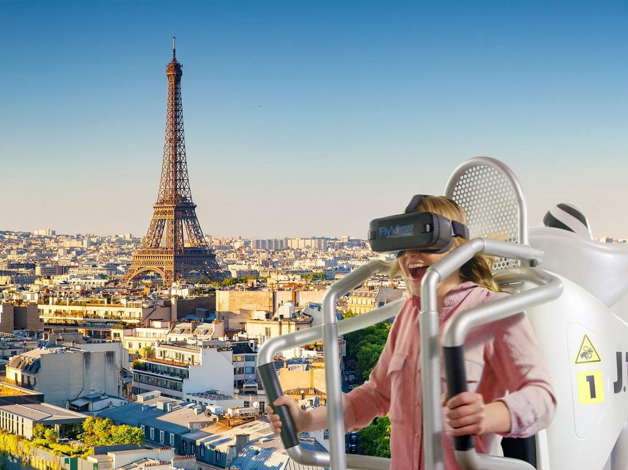 FlyView Paris Virtual Reality Experience Klook